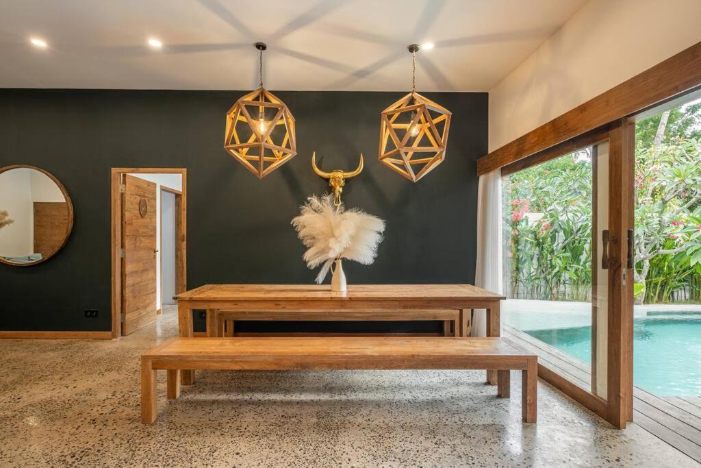 Designer New 3Bdr - Lush Garden+Pool Villa Gili Trawangan Buitenkant foto
