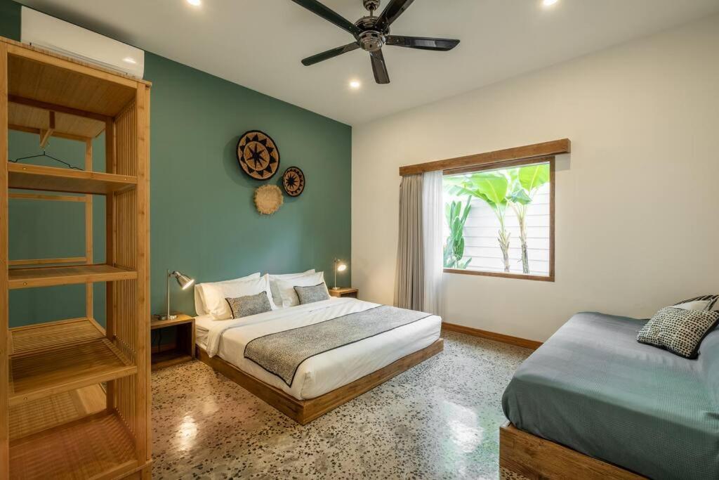 Designer New 3Bdr - Lush Garden+Pool Villa Gili Trawangan Buitenkant foto
